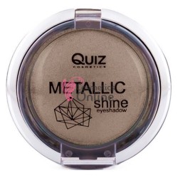Pudra compacta metalica pentru ochi Quiz Metallic Shine Eyeshadow Nr 629 Coffee